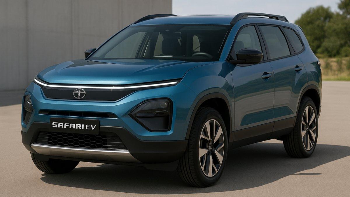 Tata Safari EV: Stylish, Sustainable SUV Launching in 2025