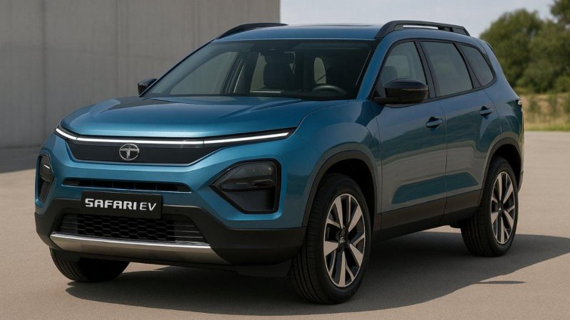 Tata Safari EV: Stylish, Sustainable SUV Launching in 2025