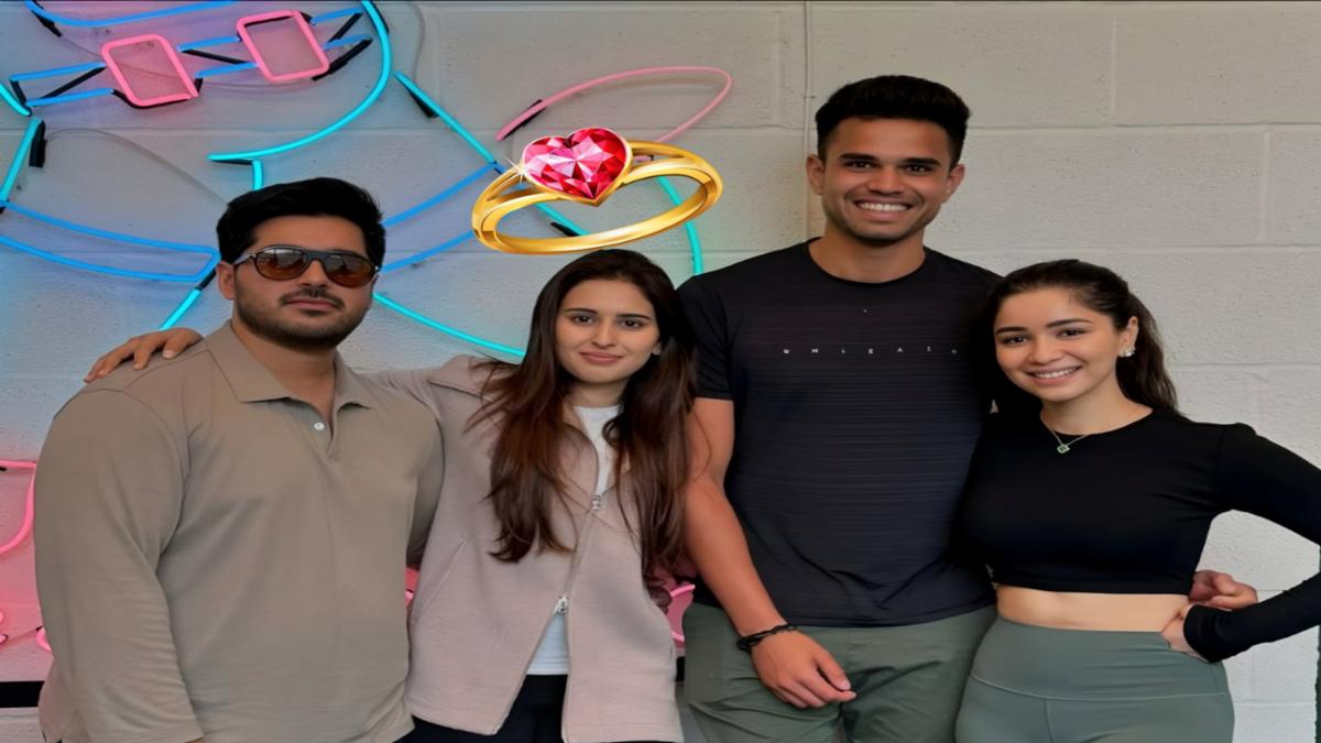 Arjun Tendulkar Engaged to Saaniya Chandok: Private Ceremony