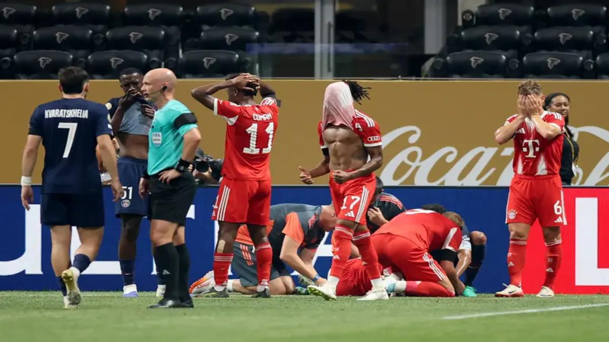 Musiala stretchered off in Club World Cup quarter-final