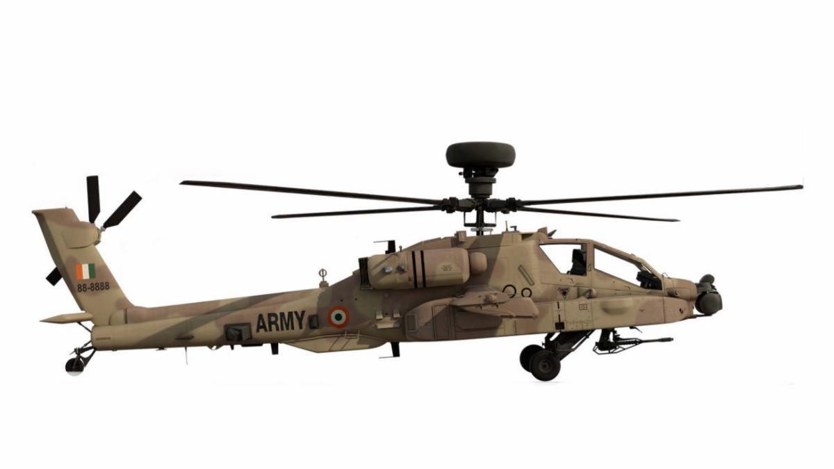 Indian Army Set to Induct Three Apache Helicopters in Jodhpur by July 22