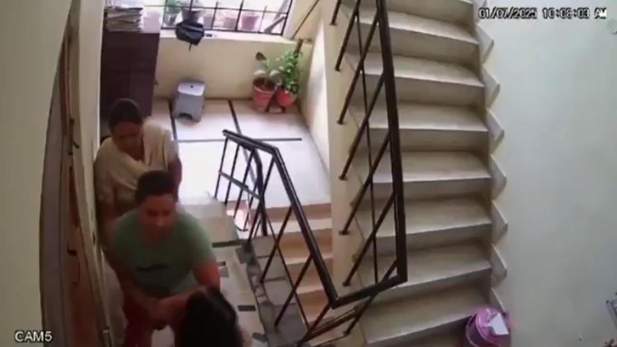 Ghaziabad Techie Assaults In-Laws, CCTV Video Sparks Outrage