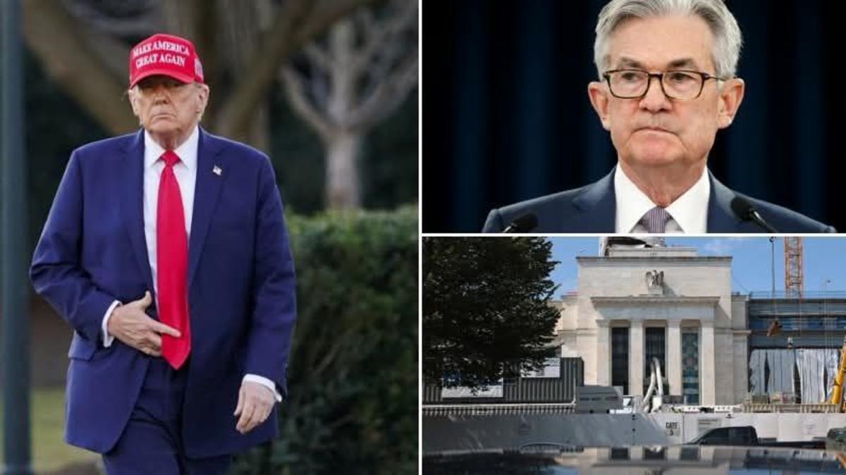 Trump Clashes With Powell Over Fed Renovation Costs in Rare Visit