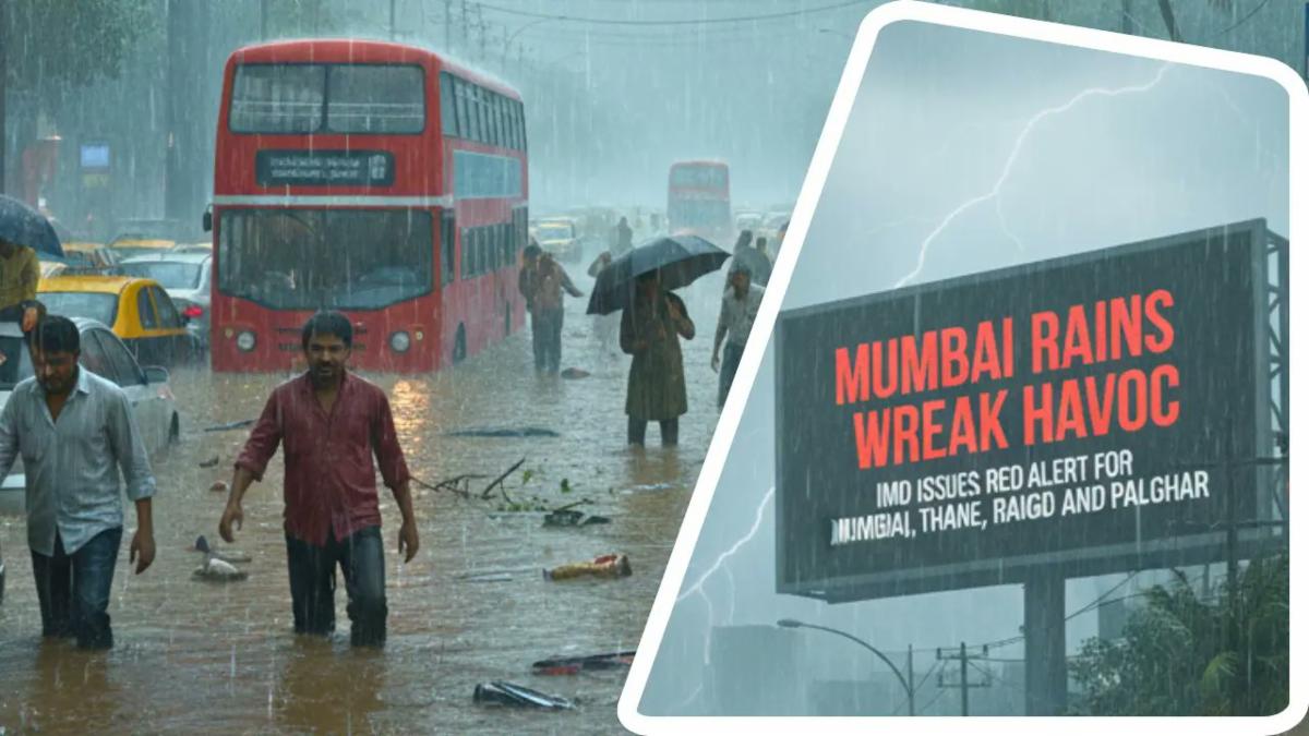 IMD Issues Red Alert for Heavy Rain in Mumbai on Sept. 29